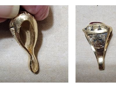 Crushed Ring - Before Photos